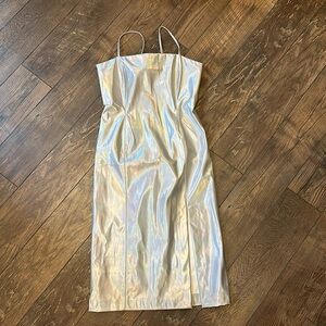 🌺 NWT Steve Madden Metallic Dress Size Large